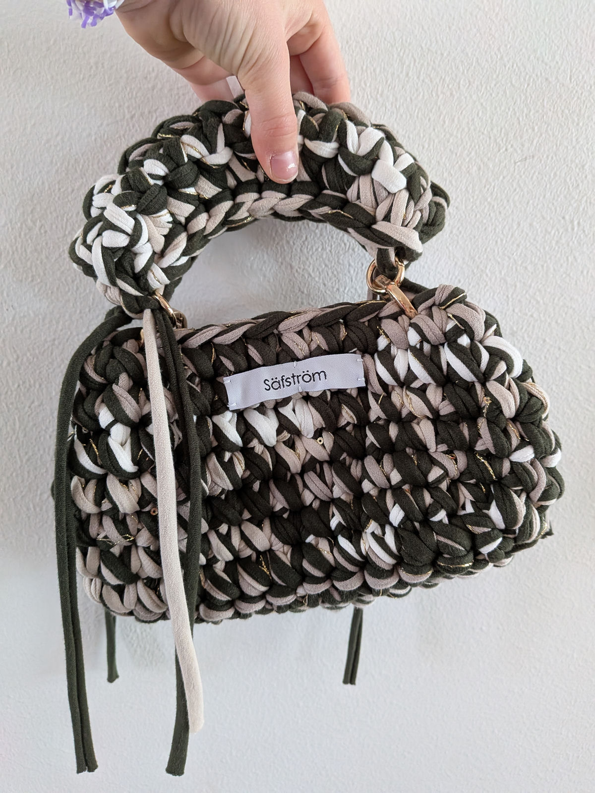 bag-Karin green/beige