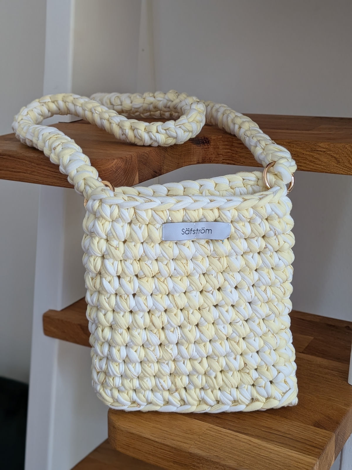 bag-Mari, white/yellow/gold